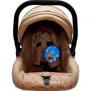Scoica-auto-pentru-copii-si-bebe-Baby-Care-captuseala-comfortabila-sistem-de-prindere-maximum-13-kilograme-Maron_1