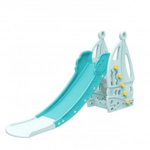 Tobogan-Pentru-Copii-NOVOKIDS-Nala-Castle-Pentru-Interior-si-Exterior-185-centimetri-panta-alunecare-Maxim-40-Kg-Model-Castel-Albastru