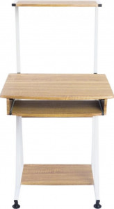 Birou-pentru-copii-Novokids-Shelf-Computer-desk-Cadru-metalic-Cu-raft-depozitare-si-tavita-retractabila-pentru-tastatura-Dimensiuni-60x50x117-cm-Pentru-laptop-si-Computer-Natur_2