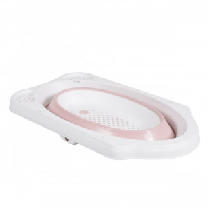Cadita-pliabila-cu-stender-pentru-bebelusi-si-copii-NOVOKIDS-Maoui-Folding-Tub-Baita-bebe-Forma-ergonomica-Dimensiuni-84x48x23-cm-Supapa-scurgere-Geanta-transport-Roz_2