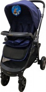 Carucior-nou-nascuti-2-in-1-BABY-CARE-PRO-SK10-Maner-reversibil-Spatar-reglabil-in-3-trepte-Frana-picior-Pliabil-Albastru_2