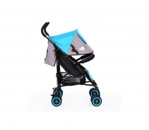 Carucior-sport-tip-umbrela-NOVOKIDS-Jerry-Spatar-reglabil-2-trepte-Cadru-metalic-Amortizoare-Frana-picior-Pliabil-Turquoise