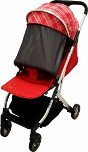 Carucior-sport-ultracompact-pentru-copii-BABY-CARE-PRO-A320-Transformabil-in-troller-Spatar-reglabil-in-3-trepte-Pozitie-somn-Roti-transparente-Plasa-insecte-incorporata-Rosu_2