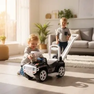 Masinuta-copii-si-bebe-NOVOKIDS-My-first-SUV-Car-XXL-Lungime-85-cm-Maner-de-impins-pentru-parinti-detasabil-Functie-trotineta-fara-pedale-Pentru-interior-si-exterior-Negru-4