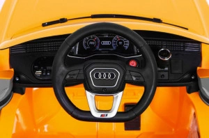 Masinuta-Electrica-cu-acumulator-pentru-copii-NOVOKIDS-Audi-Q8-Lift-Roti-din-Cauciuc-EVA-3-8-ani-Usi-cu-deschidere-Baterie12V-2-Viteze-lungime-109-cm-2-motoare-390-W-Portocaliu-Gold_2