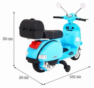 Motocicleta-Electrica-cu-Acumulator-Pentru-Copii-NOVOKIDS-Vespa-Premium-Retro-Scooter-Pornire-la-cheie-3-8-ani-Max-30-kg-Cu-Melodii-si-Lumini-LED-Portbagaj-Roti-ajutatoare-Albastru_5