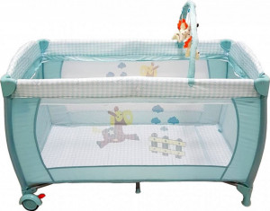Patut-pliant-transformabil-in-tarc-copii-Baby-Care-NEST-60X120-cm-2-Niveluri-Masa-infasat-Jucarie-Carusel-cu-jucarii-din-plus-Fermoar-acces-lateral-Albastru-Azur