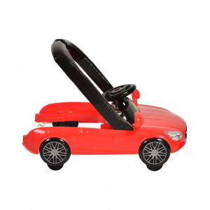 Premergator-Reglabil-in-3-Trepte-NOVOKIDS-Super-Cabrio-Car-3-in-1-Transformabil-in-Antemergator-si-Masinuta-copii-Pliabil-Cu-Melodii-si-lumini-Volan-Rosu_2
