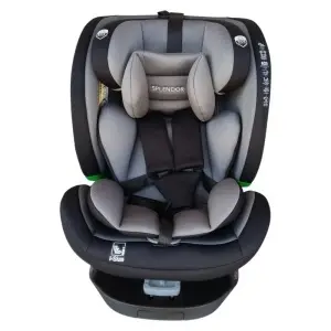 Scaun auto ISOFIX rotativ 360 NOVOKIDS Splendor HD-18 R129 i-Size 40-150 cm Negru