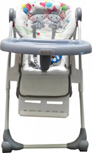 Scaun-de-masa-pentru-copii-si-bebe-Baby-Care-CC-reglabil-in-3-trepte-Pliabil-Centura-de-siguranta-Sezut-comfortabil-Masuta-detasabila-Pozitie-somn-Cosulet-de-depozitare-Model-Elefanti-Gri_5