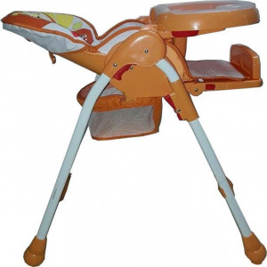 Scaun-de-masa-pentru-copii-si-bebe-Baby-Care-reglabil-in-3-trepte-pliabil-centura-de-siguranta-sezut-comfortabil-masuta-detasabila-functie-scoica-Portocaliu_1