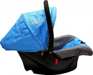 Scoica-auto-pentru-bebelusi-Baby-Care-PRO-cos-auto-maner-reglabil-sistem-de-prindere-maximum-13-kg-Albastru-si-Gri-jeans