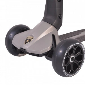Trotineta-copii-pliabila-din-aluminiu-NOVOKIDS-Lamborghini-Kick-N-Roll-Edition-Cu-roti-luminoase-din-silicon-3-roti-pliabila-Maner-reglabil-pe-inaltime-Maxim-50-kg-Model-premium-Gri_3