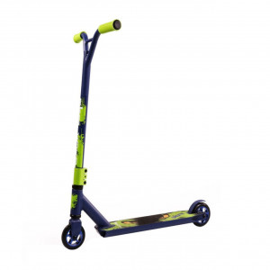 Trotineta-Freestyle-NOVOKIDS-Snake-Special-edition-maxim-100-kg-Frana-picior-Cadru-aluminiu-Diametru-roata-100-mm-Verde