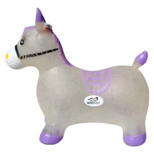 Calut-de-sarit-gonflabil-NOVOKIDS-Jumping-Donkey-Cu-sunete-si-lumini-Dimensiuni-55X50X25-cm-Pentru-interior-si-exterior-Max-50-kg-Mov-Gri-2