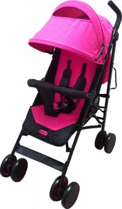 Carucior-sport-tip-umbrela-Baby-Care-PRO-803B-Spatar-reglabil-in-7-trepte-Pozitie-somn-Amortizoare-Frana-picior-Pliabil-Fucsia_2
