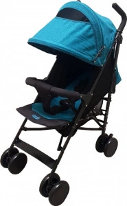 Carucior-sport-tip-umbrela-Baby-Care-PRO-803B-Spatar-reglabil-in-7-trepte-Pozitie-somn-Amortizoare-Frana-picior-Pliabil-Turquoise_1