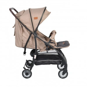Carucior-sport-ultracompact-pentru-copii-NOVOKIDS-London-PRO-Transformabil-in-troller-Spatar-reglabil-in-3-trepte-Pozitie-somn-Roti-transparente-Crem_1