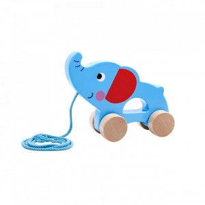Jucarie-educativa-de-tras-din-lemn-masiv-NOVOKIDS-My-first-Tiny-Elephant-Cu-roti-Motricitate-Cu-sfoara-de-tractare-Materiale-Eco-Albastru