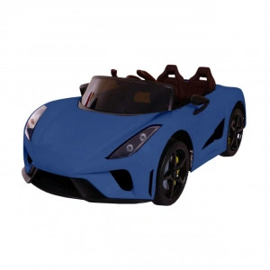 Masinuta-Electrica-cu-acumulator-pentru-copii-NOVOKIDS-Famous-Racer-Cu-telecomanda-Melodii-si-lumini-3-8-ani-Usi-cu-deschidere-Butterfly-Baterie12V-2-Viteze-lungime-114-cm-MP3-Albastru