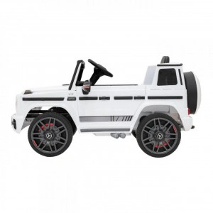 Masinuta-Electrica-cu-acumulator-pentru-copii-NOVOKIDS-Mercedes-G63-AMG-Roti-din-Cauciuc-EVA-Melodii-si-USB-3-8-ani-usi-cu-deschidere-Baterie12V-2-Viteze-lungime-120-cm-2-motoare-550-W-Alb_4