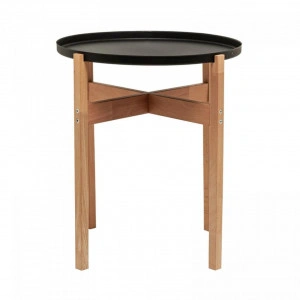 Masuta-cafea-rotunda-cu-blat-detasabil-HouseXL-B-Wood-Coffe-Tray-Table-Din-lemn-masiv-Diametru-46-cm-Blat-metalic-transformabil-in-tava-servire-Inaltime-52-cm-Natur_4