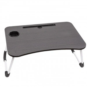Masuta-plianta-cu-blat-din-MDF-melaminat-HouseXL-Mini-Folding-Table-Dimensiuni-60X40-cm-Pentru-laptop-si-mic-dejun-Blat-18mm-Picioare-emailate-Pliabila-Gri-Antracit_2