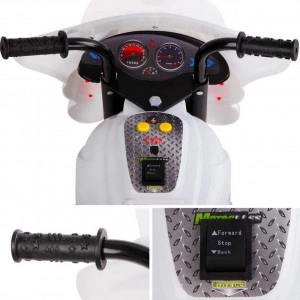 Motocicleta-Electrica-cu-Acumulator-Pentru-Copii-NOVOKIDS-Motor-Sport-Cu-Melodii-si-Lumini-Trotineta-Electrica-3-Roti-MERS-CU-SPATELE-Alb