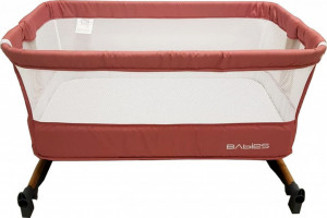 Patut-copii-transformabil-in-balansoar-bebe-Baby-Care-Babies-design-modern-Co-Sleeper-dimensiuni-84X78X50-cm-7-trepte-de-inaltime-saltea-inclusa-cadru-aluminiu-Roz