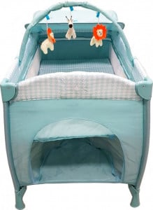 Patut-pliant-transformabil-in-tarc-copii-Baby-Care-NEST-60X120-cm-2-Niveluri-Masa-infasat-Jucarie-Carusel-cu-jucarii-din-plus-Fermoar-acces-lateral-Albastru-Azur_1