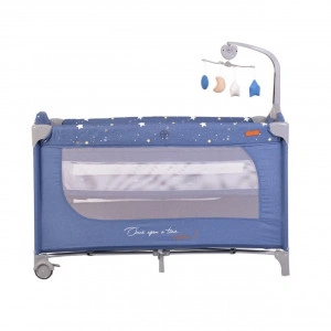 Patut-pliant-transformabil-in-tarc-copii-NOVOKIDS-Onceuponatime-NEST-62X125-cm-2-Niveluri-Jucarie-Carusel-muzical-Fermoar-acces-lateral-Albastru_7