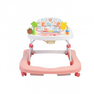Premergator-Premium-reglabil-in-3-trepte-de-inaltime-NOVOKIDS-ZooZoo-Baby-Roti-silentioase-din-silicon-Cu-melodii-Animalute-Pliabil-Roz_2