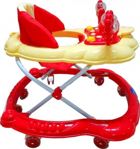Premergator-reglabil-in-3-trepte-NOVOKIDS-Baby-C-cu-melodii-roti-silentioase-din-silicon-Ratusca-Pliabil-Rosu_1
