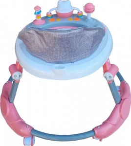 Premergator-reglabil-in-6-trepte-de-inaltime-NOVOKIDS-Little-Kitty-Cu-melodii-Pliabil-Max-20-kg-Roti-silentioase-Model-Pisicuta-Roz_1