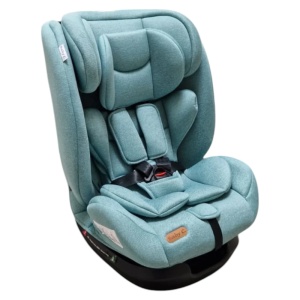 Scaun Auto Baby Care™ BS16P, Transformabil in scoica auto, Omologare R-129 i-Size, 0-36 kg, Spatar reglabil in 4 trepte, Sistem de prindere in centura de siguranta, Husa detasabila, Verde Turquoise - Img 2