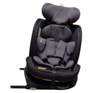 Scaun Auto cu Isofix Baby Care™ HD18, Cu rotire 360 grade, Omologare R-129 i-Size, 0-36 kg, Tetiera reglabila, Transformabil in scoica auto, Sistem de prindere in centura de siguranta, Husa detasabila, Negru - Img 2