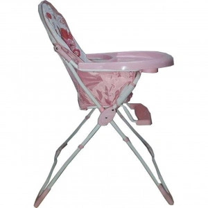 Scaun-de-masa-pentru-copii-si-bebe-Baby-Care-pliabil-centura-de-siguranta-sezut-comfortabil-masuta-detasabila-Roz_1
