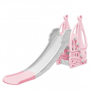 Tobogan-Pentru-Copii-NOVOKIDS-Nala-Castle-Pentru-Interior-si-Exterior-185-centimetri-panta-alunecare-Maxim-40-Kg-Model-Castel-Roz_1