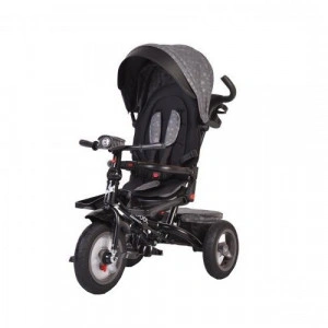 Tricicleta-cu-copertina-detasabila-NOVOKIDS-Jockey-Trike-Cu-far-luminos-si-melodii-Roti-gonflabile-din-cauciuc-Rotire-360-grade-Cadru-metalic-Dimensiuni-120X54X100-cm-Gri-4