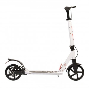 Trotineta-din-aluminiu-cu-frana-pe-disc-NOVOKIDS-Plexus-Street-Challenger-maxim-100-kg-Franare-dubla-Suspensie-dubla-Diametru-roata-200-mm-Alb_2