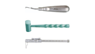 Expansiunea crestei, sinus lift crestal și os autolog: osteotoamele WAVELINE și instrumentele de grefă
