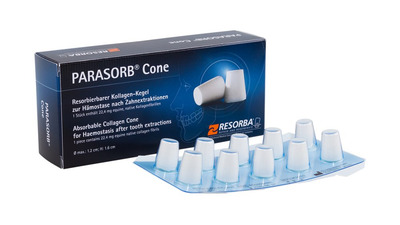 "Conurile de colagen RESORBA - un material revoluționar în medicina dentară"