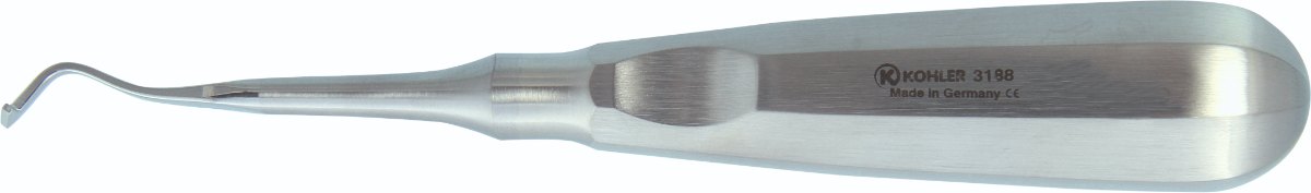 Elevator pentru molari de minte KOHLER Dental 3188 după dr. Guillaume, dinții 18 și 38