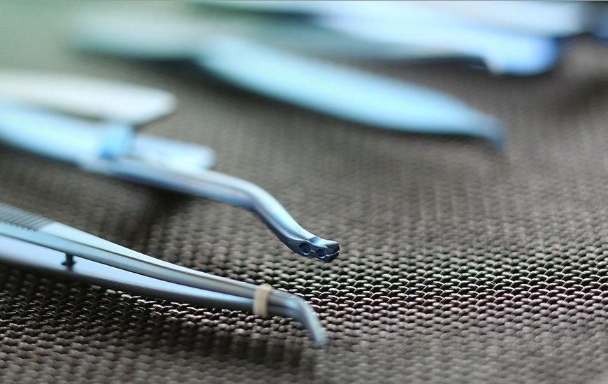 Pense de microchirurgie KOHLER Dental, detaliu de producție