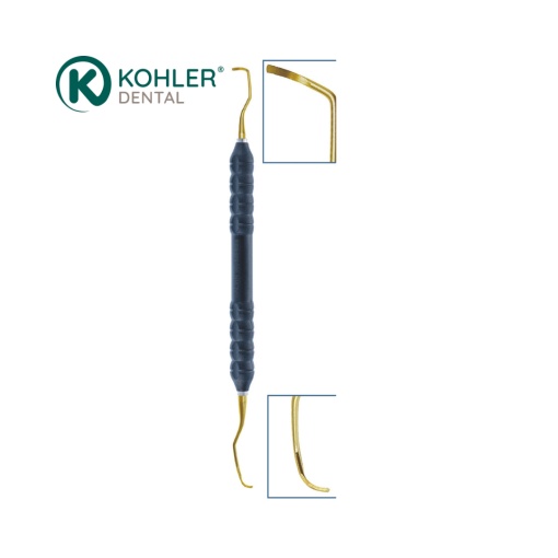 3313 – Chiuretă Impla-Safe 3/4 cu vârf din titan pentru curățarea delicată a implanturilor dentare - KOHLER DENTAL