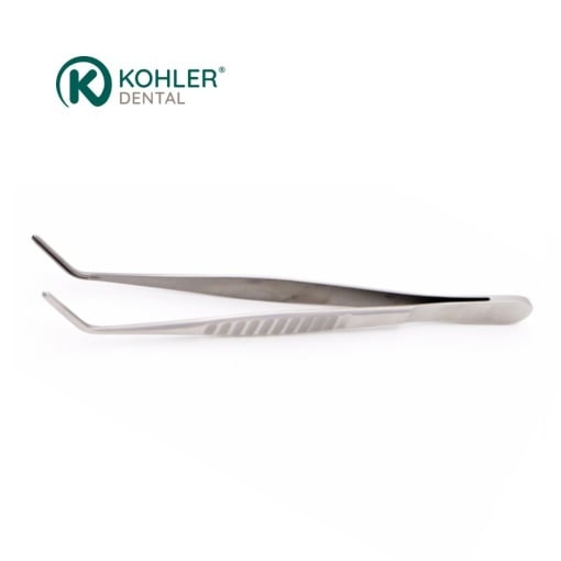 5655 – Pensa chirurgicală DE BAKEY, angulată, 16 cm, vârf 1,5 mm – KOHLER Dental