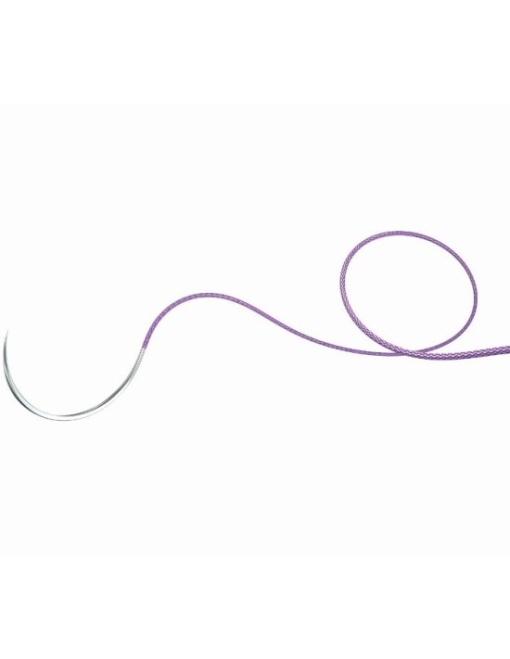 NOVOSYN VIOLET 6/0 (0.7), LUNGIME FIR 70 CM, DS12, AC DE 3/8 - BRAUN