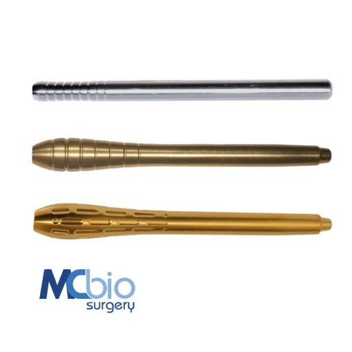 Mânere drepte compatibile cu Bone Scraper și aplicatoarele de pini - MC Bio Surgery