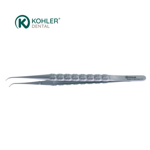7688 – Micro-pensă cu cioc, curbată, 0,8 mm, lungime 15 cm – KOHLER Dental