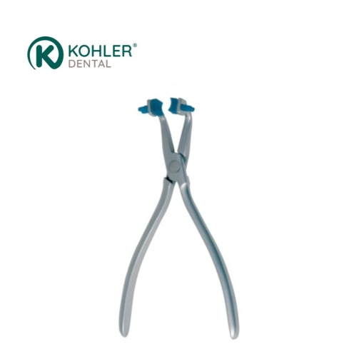 7354 - Cleste pentru indepartarea lucrarilor provizorii cu insertii din silicon - 14 cm